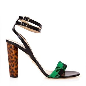 Diane von Fursternberg Vera Too Ankle Strap Heels, US 9.5